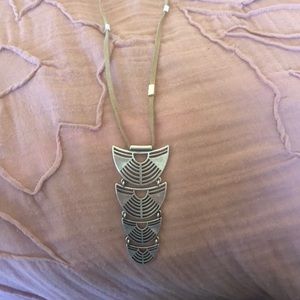 Lucky Brand Suede Necklace